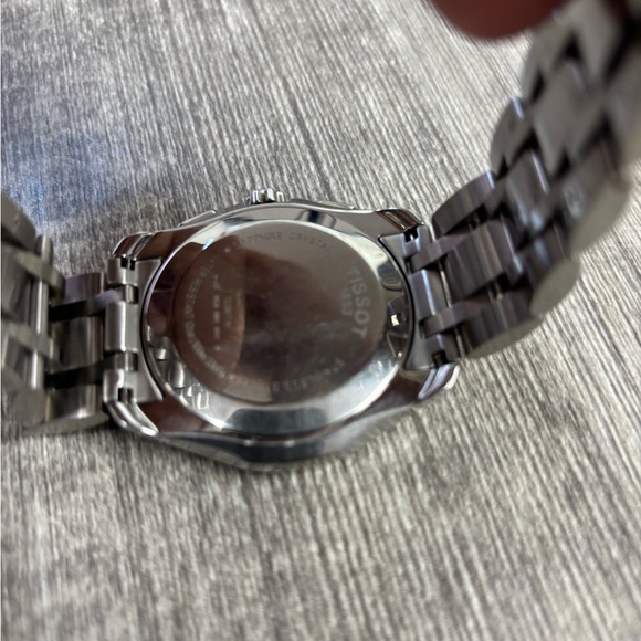 Tissot Black and Silver Chronograph Watch - Picture 4 of 4